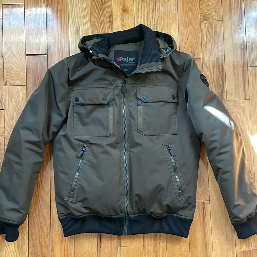 Men’s Pajar Winter Coat size S military earthy green